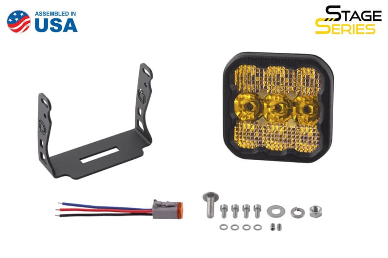Diode Dynamics SS5 LED Pod Pro - Yellow Driving (Single) thumbnail 8