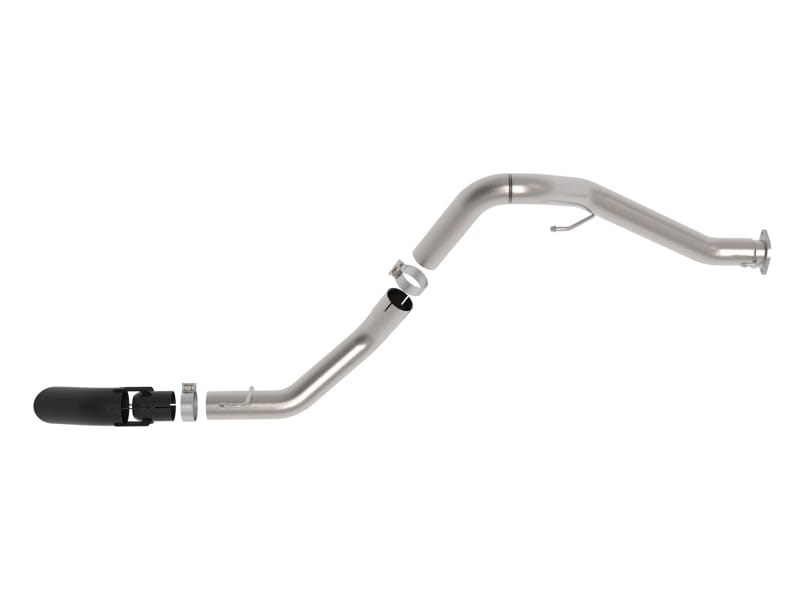 aFe 2021+ Jeep Gladiator V6-3.0L (td) Vulcan Series 3in 304SS HT DPF-Back Exhaust System - Black Tip thumbnail 4