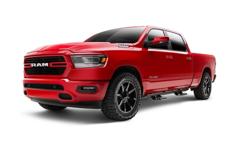 N-Fab RKR Step System 2019 Dodge Ram 1500 Crew Cab All Beds - Tex. Black - Cab Length - 1.75in thumbnail 2