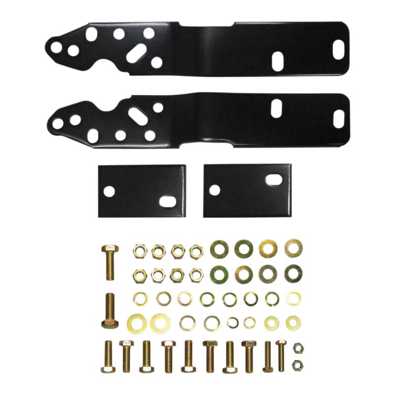 Westin/Fey 72-93 Fleet Side / 97-98 F-250/350HD (Exc. 250LD) Universal Bumper Mount Kit - Black