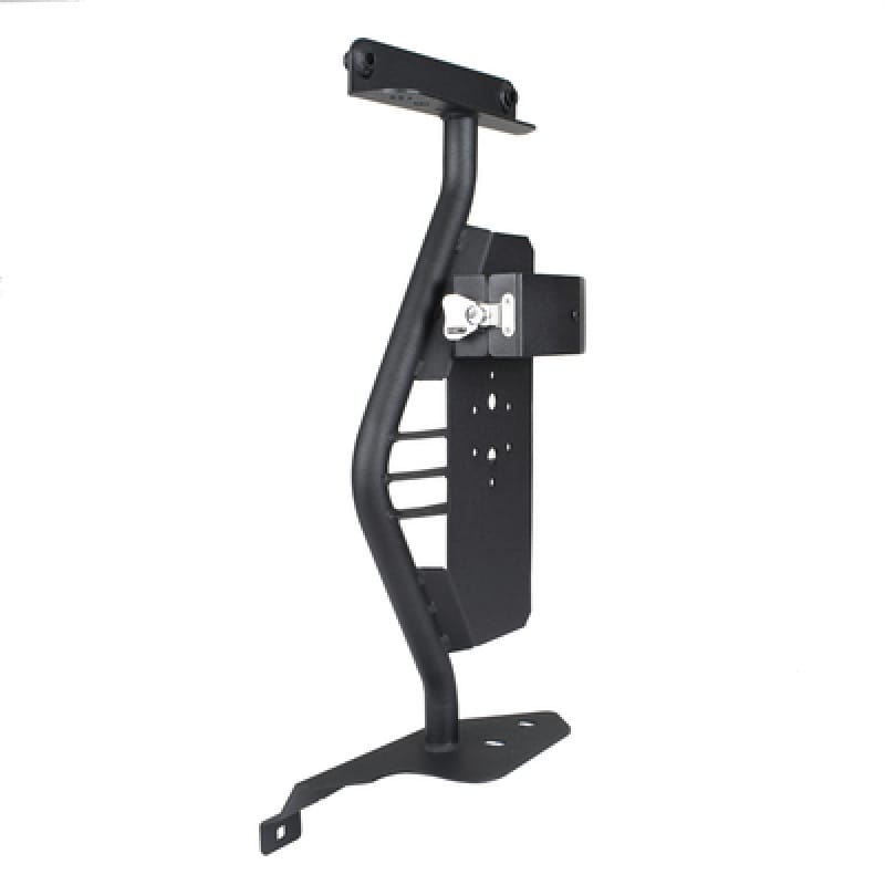 Go Rhino 18-24 Jeep Wrangler JL/JLU/JT Front Fender Jack Mount for Hi-Lift Jack - Tex. Blk thumbnail 5