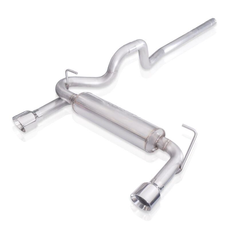 Stainless Works 2018+ Jeep Wrangler JL 304SS Factory Connect 2.5in Cat Back Exhaust System thumbnail 2