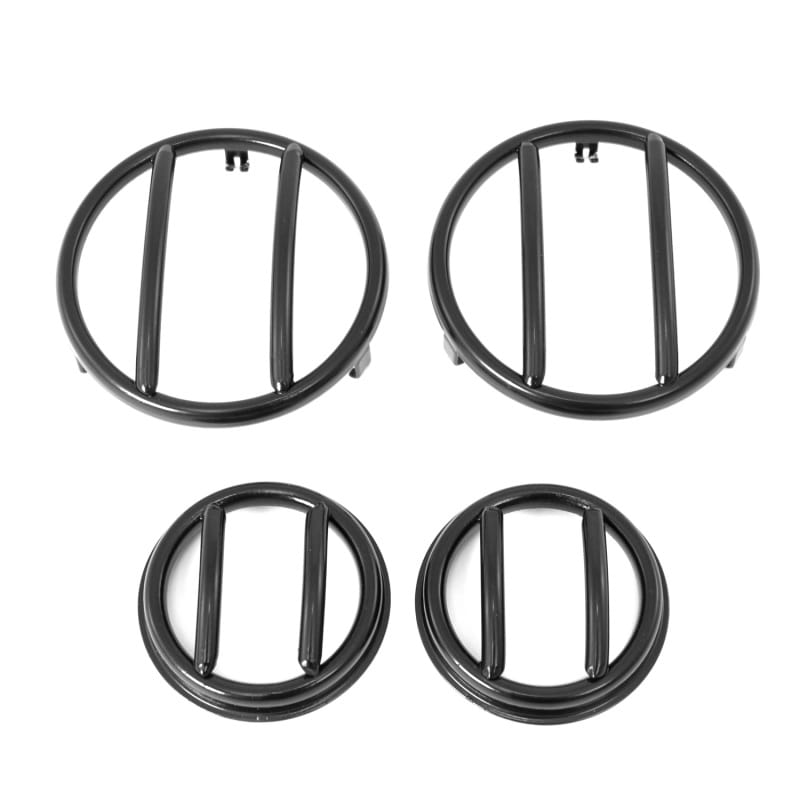 Rugged Ridge 07-18 Jeep Wrangler JK Turn Signal & Side Euro Style Marker Guard thumbnail 2