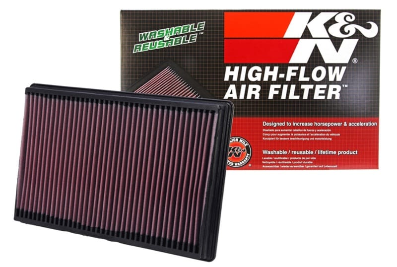 K&N 02-10 Dodge Ram 1500/2500/3500 3.7/4.7/5.7L Drop In Air Filter thumbnail 3
