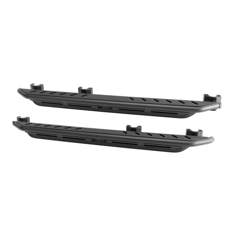 Westin/Snyper 2018+ Jeep Wrangler JL Unlimited 4DR Triple Tube Rock Rail Steps - Textured Black thumbnail 2