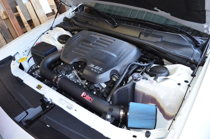 Injen 11-14 Chrysler 300/Dodge Charger/Challenger V6 3.6L Pentastar w/MR Tech&Heat Shield Polished S thumbnail 4