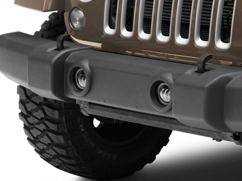 Raxiom 07-18 Jeep Wrangler JK Axial Series 4-In LED Devil Eyes Fog Lights w/ Halo thumbnail 2