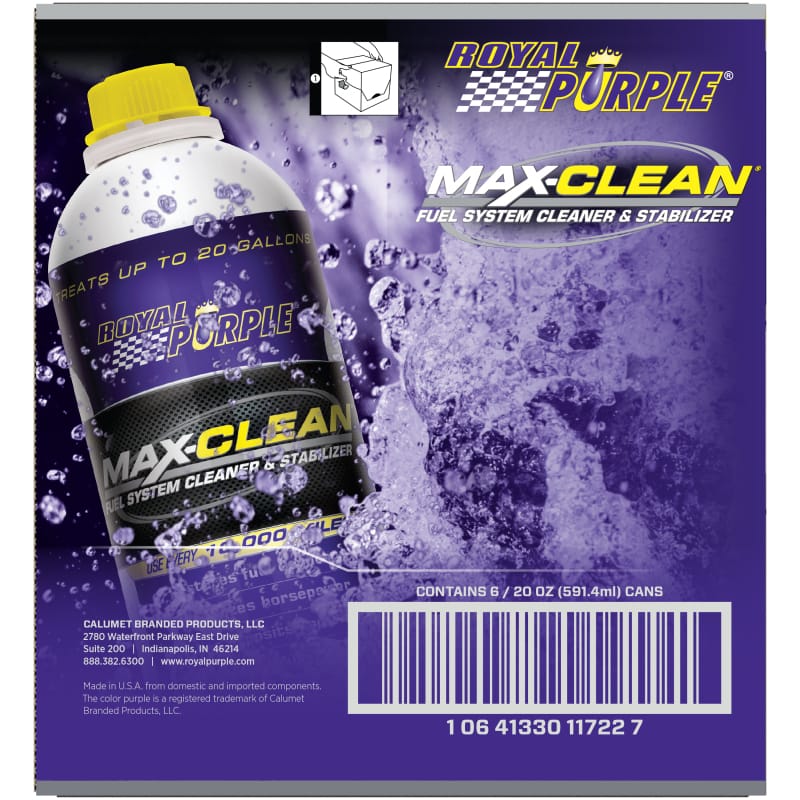 Royal Purple Max-Clean Fuel System Cleaner & Stabilizer - 20oz