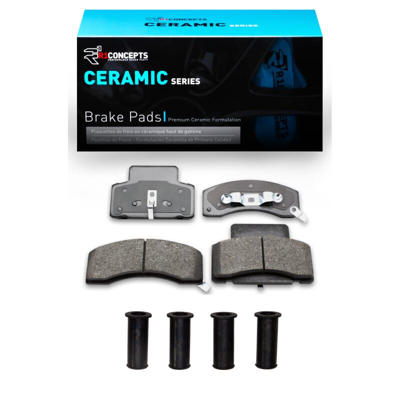 R1 1990-2002 Chevrolet Express 3500 Front R1 Ceramic Pads & Hardware Kit