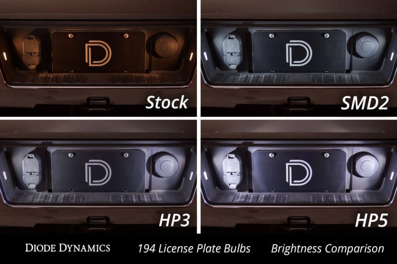 Diode Dynamics 194 LED Bulb HP3 LED - Cool - White Short (Pair) thumbnail 2