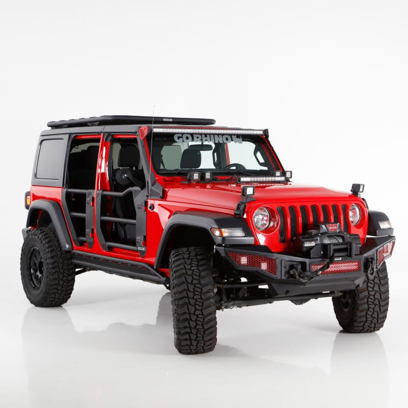 Go Rhino Jeep 18-21 Wrangler JLU/20-21 Gladiator JT Trailline Replacement Front Tube Door thumbnail 4