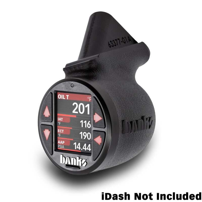 Banks Power 2018-2023 Jeep Gauge Pod Kit - Single Gauge - Lower Mount thumbnail 4