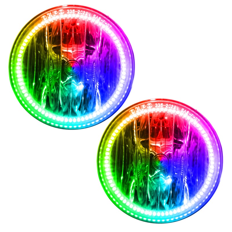 Oracle Chrysler Aspen 07-08 LED Fog Halo Kit - ColorSHIFT thumbnail 2