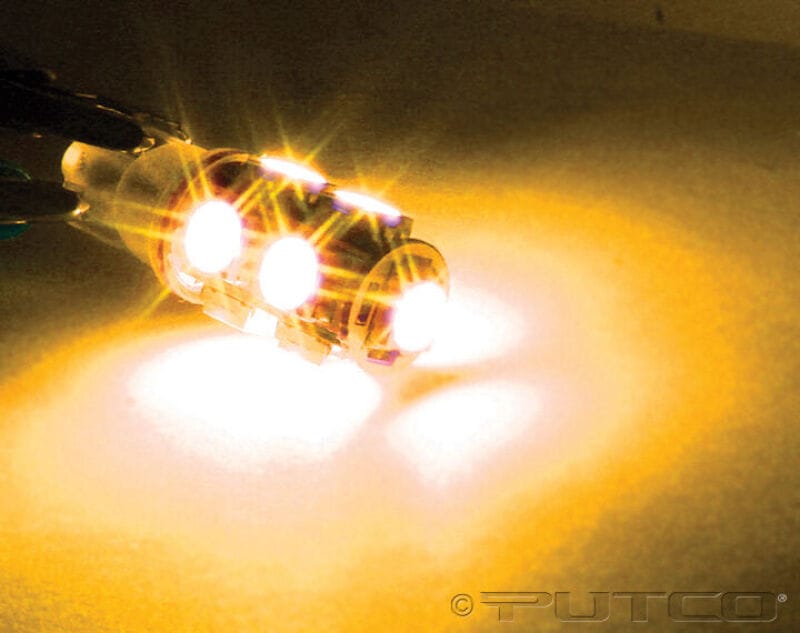 Putco 360 Deg. 1157 Bulb - Amber LED 360 Premium Replacement Bulbs thumbnail 3