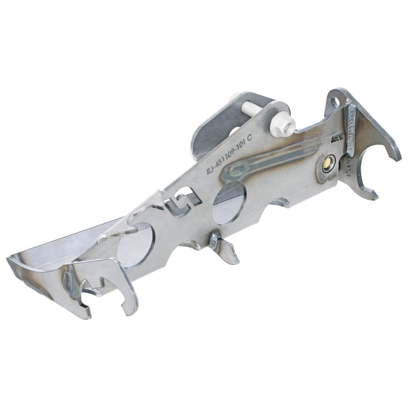 RockJock JK Wrangler Unlimited 4Dr Currectlync High Steer Front Trac Bar Relocation/Ram Assist Mount thumbnail 3