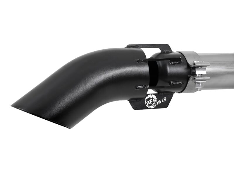 aFe 2021+ Jeep Gladiator V6-3.0L (td) Vulcan Series 3in 304SS HT DPF-Back Exhaust System - Black Tip thumbnail 3
