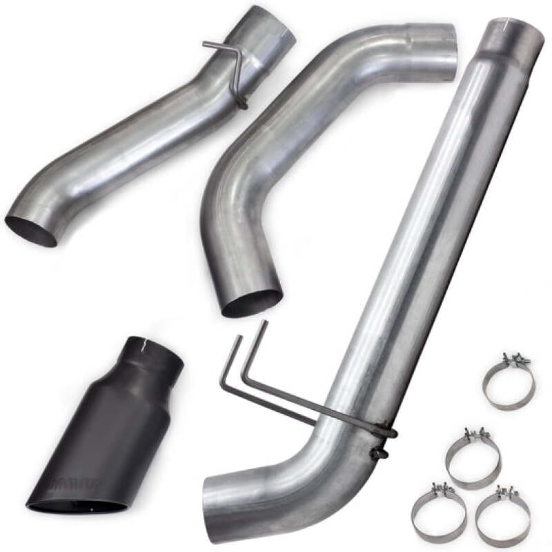 Banks Power 19-23 Dodge RAM 6.7L 5.0in Monster Exhaust w/ SideKick Black Tip thumbnail 4
