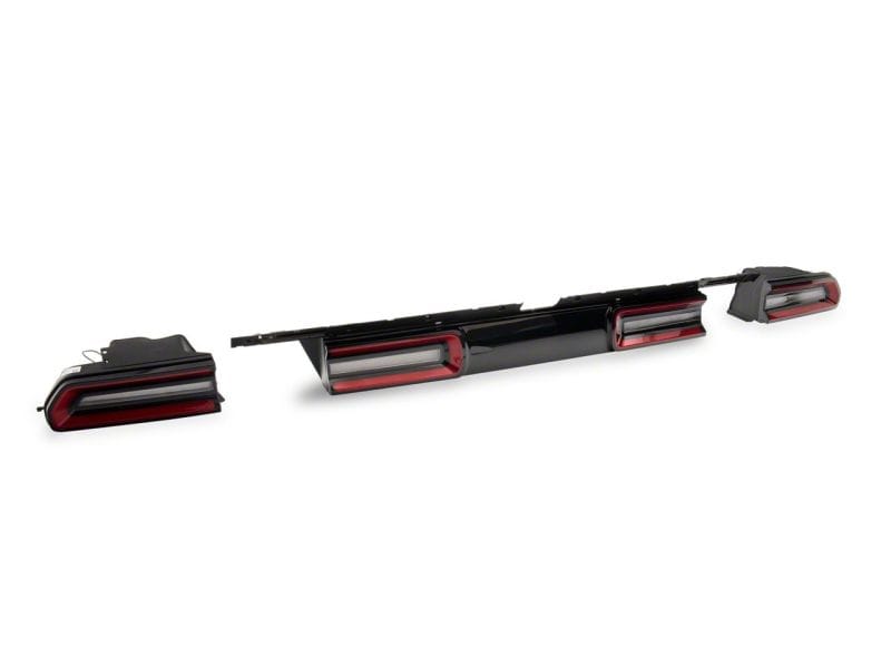 Raxiom 08-14 Dodge Challenger LED Tail Lights- Black Housing Red Lens thumbnail 2