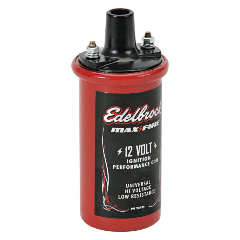 Edelbrock Ignition Coil 12V Canister Style 1.4 Ohm Primary Resistance thumbnail 2