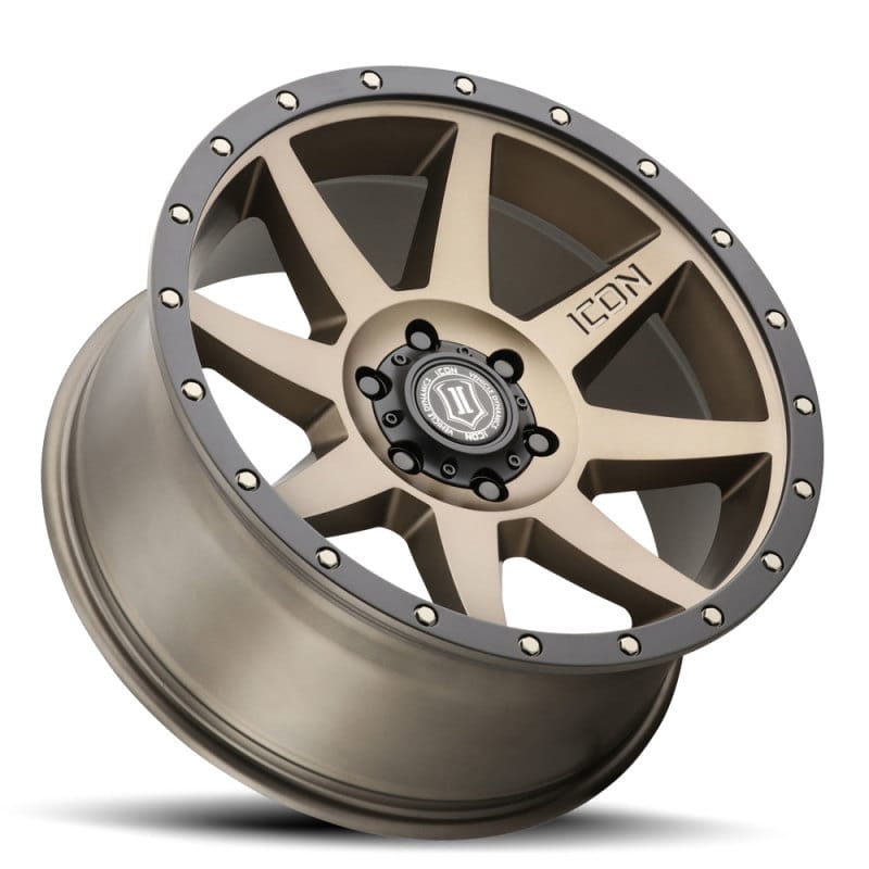 ICON Rebound 20x9 5x5 -12mm Offset 4.5in BS Bronze Wheel thumbnail 3