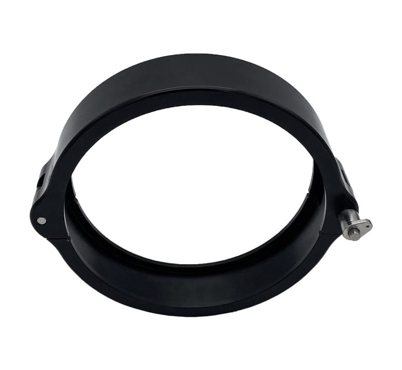 Granatelli 4.0in Dual Seal Clamshell Clamp - Aluminum Black thumbnail 3