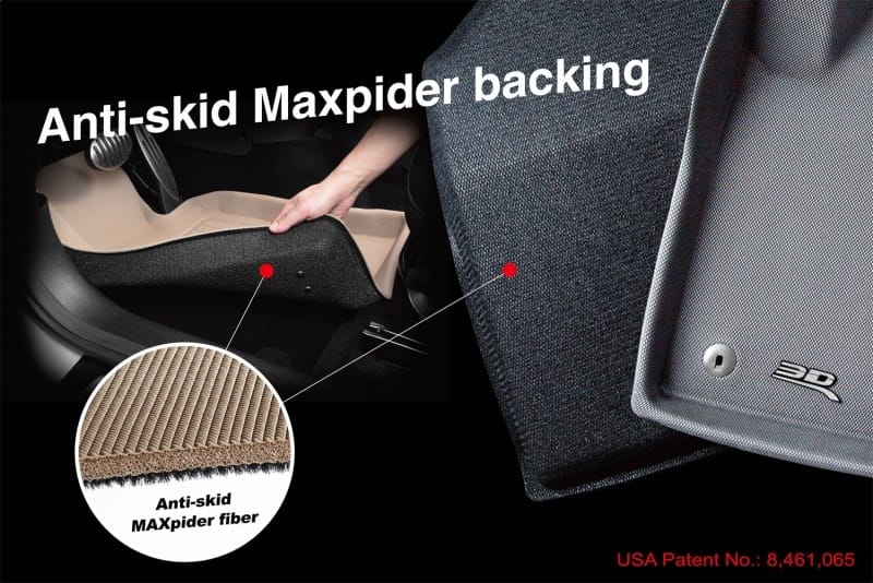 3D MAXpider 15-23 Jeep Cherokee Maxtrac Black R1 R2 thumbnail 2