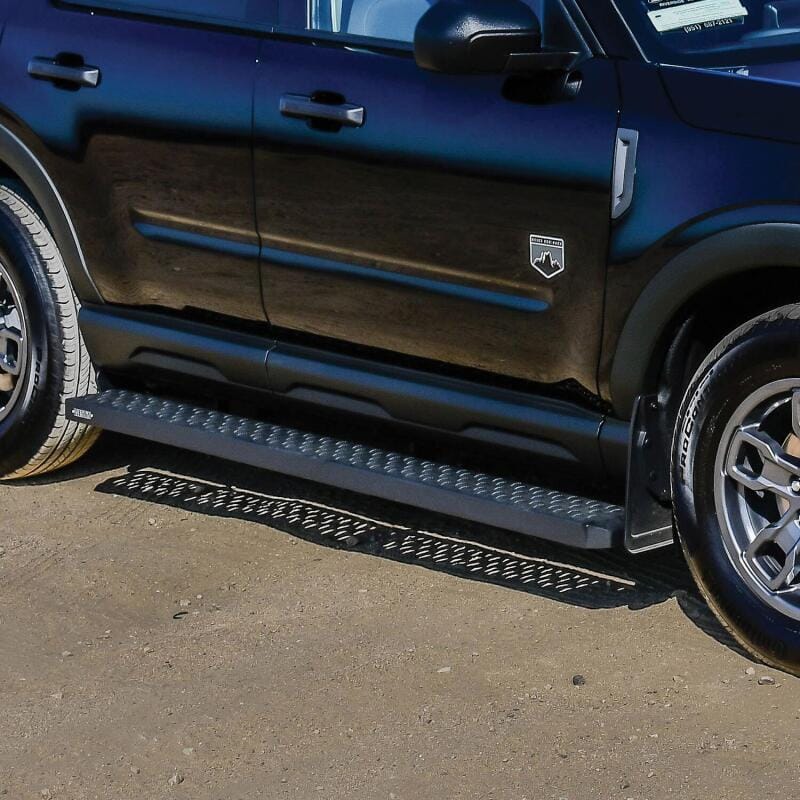 Westin Grate Steps Running Boards 68 in - Textured Black thumbnail 3