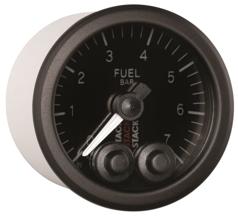 Autometer Stack 52mm 0-7 Bar M10 Male Pro-Control Fuel Pressure Gauge - Black thumbnail 7