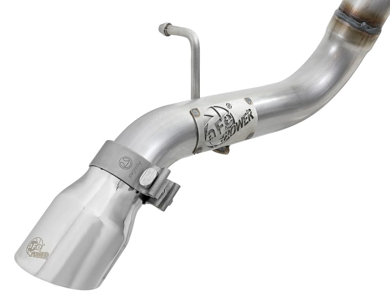 aFe MACH Force-Xp 2.5in 409SS Axle-Back Hi-Tuck Exh Sys w/ Pol Tip 18-20 Jeep Wrangler (JL) V6 3.6L thumbnail 2