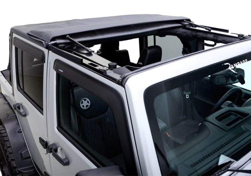 Rampage 2007-2018 Jeep Wrangler(JK) Trailview Fastback - Black Diamond (2 Door) thumbnail 2