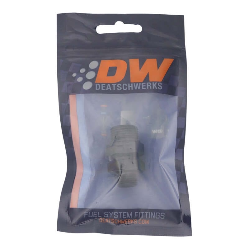 DeatschWerks 6AN ORB Male to 8AN ORB Male Swivel Adapter - Anodized Matte Black thumbnail 2