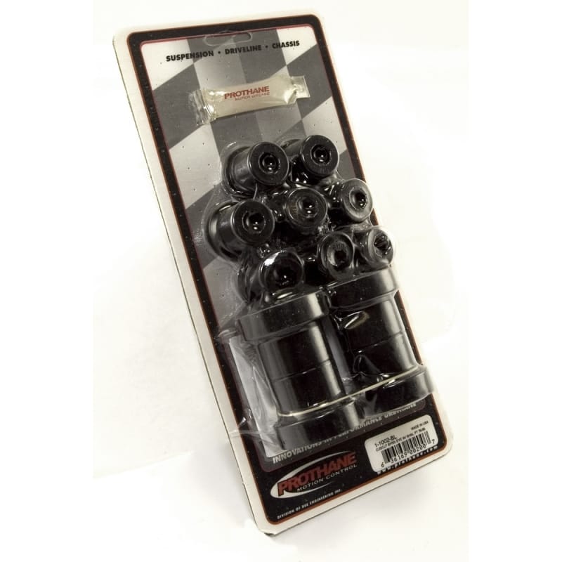 Rugged Ridge Front Leaf Spring Bushing Kit Black 76-86 Jeep CJ thumbnail 2