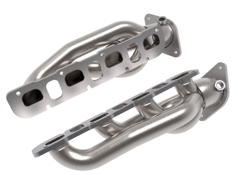 aFe Power Twisted Steel 304SS Shorty Header 2021 Ram 1500 TRX V8-6.2L (uncoated) thumbnail 2