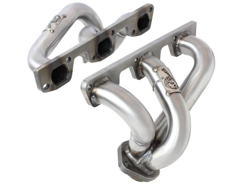 aFe Twisted Steel Header SS-409 HDR Jeep Wrangler JK 07-11 V6 3.8L thumbnail 2