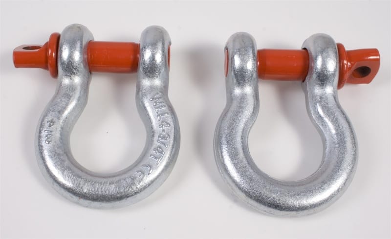 Rugged Ridge 3/4in 9500lb D-Shackle Set thumbnail 2