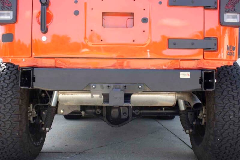 Fishbone Offroad 07-18 Jeep Wrangler JK Rubicon/Unlimited Rear Bumper Delete thumbnail 4