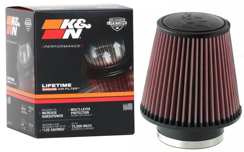 K&N Universal Clamp-On Air Filter 4in FLG / 6-1/2in B / 4-1/2in T / 6in H thumbnail 5