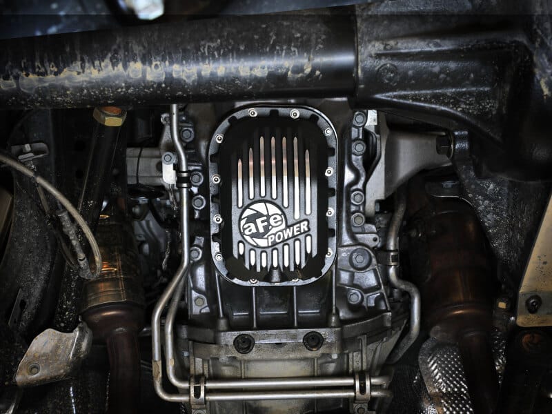 aFe POWER Pro Series Engine Oil Pan Black w/ Machined Fins Jeep Wrangler (JL)/Gladiator 18-25 V6 thumbnail 3