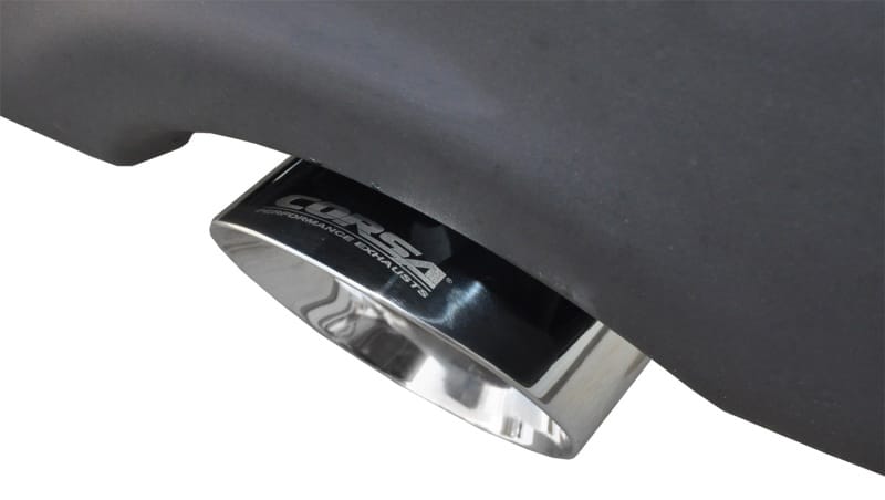 Corsa 2009-2018 Dodge Ram 1500 4.7L Quad/Crew Cab/Short Bed Polished Dual Exit Cat-Back Exhaust thumbnail 2