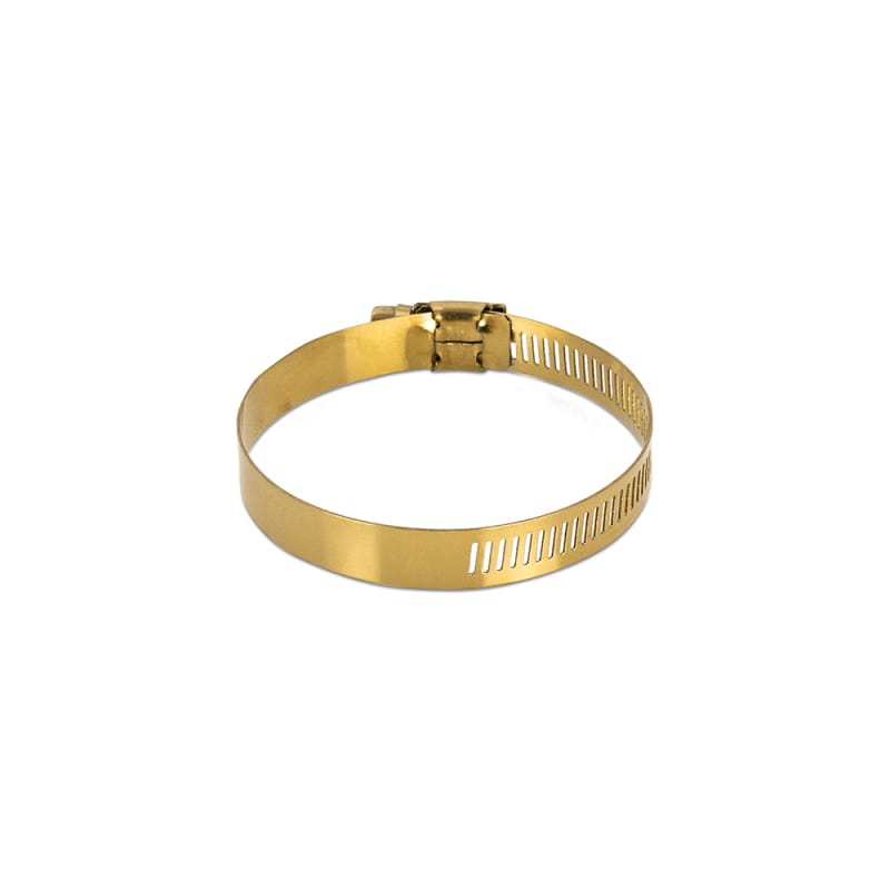 Mishimoto High-Torque Worm Gear Clamp 2.83in.-3.74in. (72mm-95mm) - Pack of 2 - Gold thumbnail 2