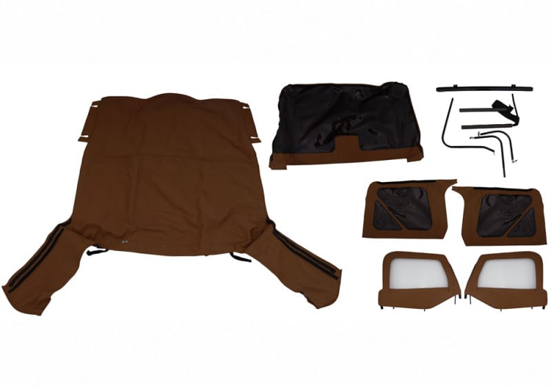 Rampage 1997-2006 Jeep Wrangler(TJ) Complete Top - Spice Denim - 68517