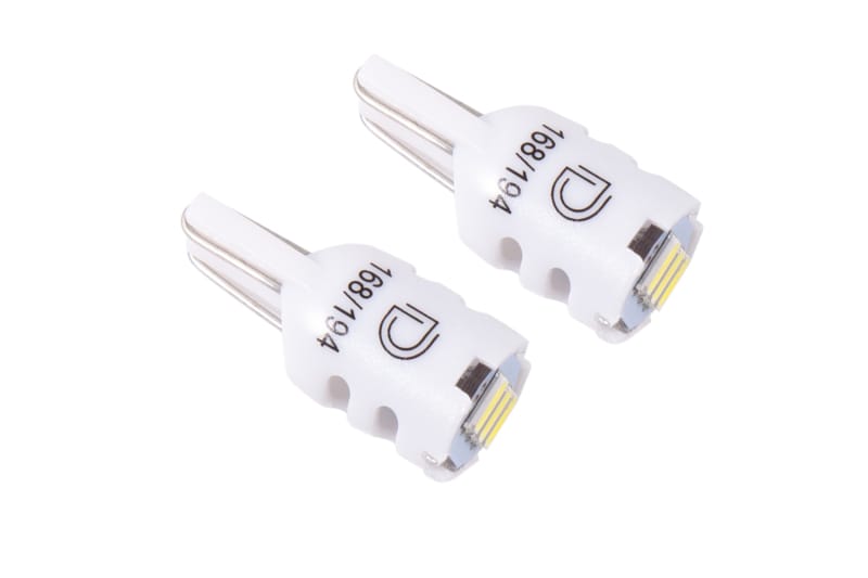 Diode Dynamics 194 LED Bulb HP3 LED Pure - White Short (Pair)