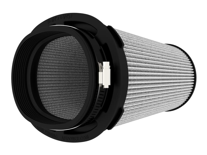 aFe Magnum FLOW Pro DRY S Air Filter 6.75x4.75 Flange 8.25x6.25 Base (Mt2) 7.25x5 Top 8.5 Height thumbnail 2