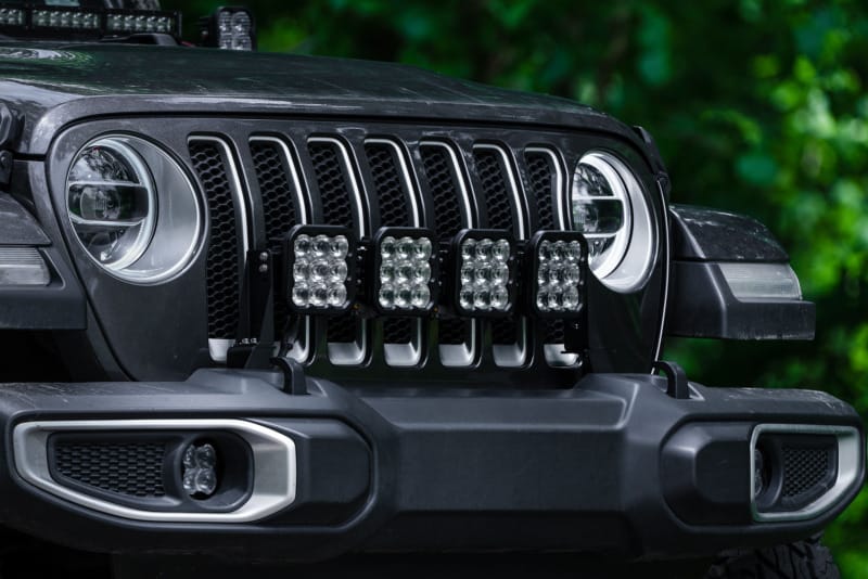 Diode Dynamics Jeep JL SS5 4-Pod CrossLink Grille Lightbar Kit Pro - Yellow Combo thumbnail 3