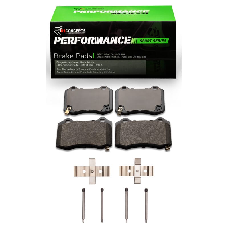 R1 2004-2024 Cadillac CTS Rear R1 Performance Sport Pads & Hardware Kit