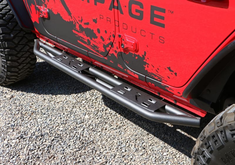 Rampage 2018-2019 Jeep Wrangler(JL) Unlimited Sport 4-Door Trail Crawler Step - Black - 88735RAM thumbnail 2