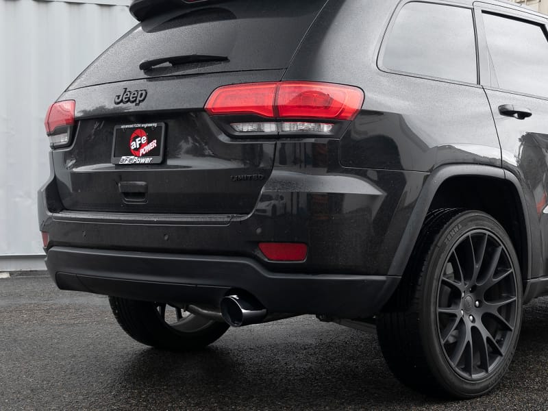 aFe Large Bore HD 3in 304 SS Cat-Back Exhaust w/ Black Tips 14-19 Jeep Grand Cherokee (WK2) V6-3.6L thumbnail 3