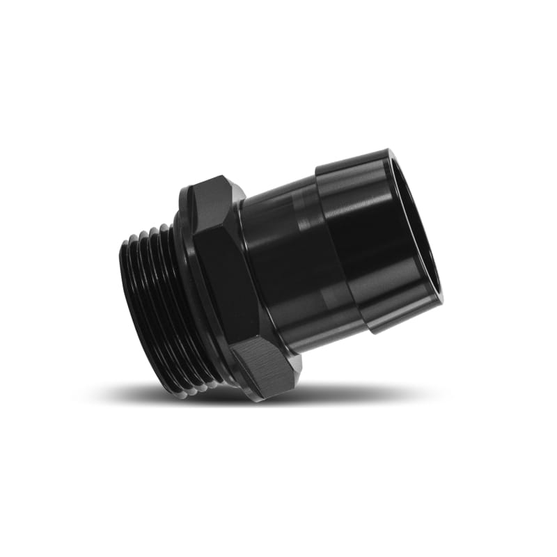 Mishimoto -16ORB to 1 1/4in. Hose Barb Aluminum Fitting - Black thumbnail 2