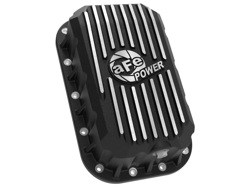 aFe POWER Pro Series Engine Oil Pan Black w/ Machined Fins Jeep Wrangler (JK) 12-18 V6-3.6L thumbnail 2
