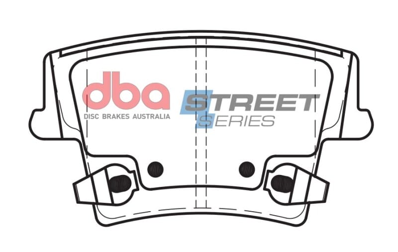 DBA 09-19 Dodge Challenger V6 AWD Street Series Rear Brake Pads thumbnail 2